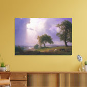 Toile Albert Bierstadt Printemps Californie (Insitu(Salon))
