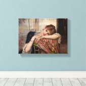 Toile Albert Edelfeel - La Parisienne / Virginie (Insitu (Plancher de Bois))