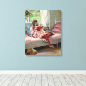 Toile Albert Edelfelt - Bons Amis (Insitu (Plancher de Bois))