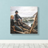 Toile Albert Edelfelt - En mer (Insitu (Plancher de Bois))