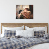 Toile Albert Edelfelt - La Parisienne / Virginie (Insitu(Chambre))