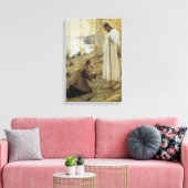 Toile Albert Edelfelt - Le Christ et Marie-Madeleine (Insitu(Salon))