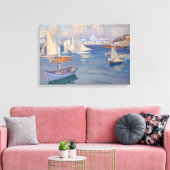 Toile Albert Edelfelt - Port d'Helsinki (Insitu(Salon))