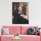 Toile Albert Edelfelt - Portrait de Louis Pasteur (Insitu(Salon))