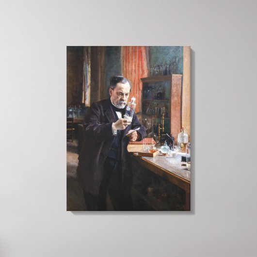 Toile Albert Edelfelt - Portrait de Louis Pasteur (Recto)