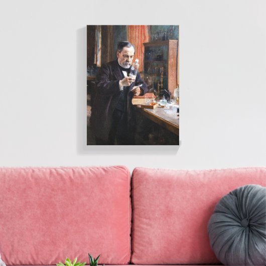 Toile Albert Edelfeue - Portrait de Louis Pasteur (Insitu(Salon))