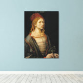 Toile Albrecht Durer Autoportrait 1493 (Insitu (Plancher de Bois))