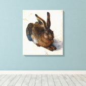 Toile Albrecht Durer Young Hare (Insitu (Plancher de Bois))