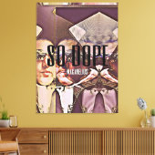Toile album exclusif "SO DOPE" de macavelius couverture  (Insitu(Salon))