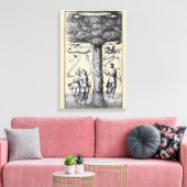 Toile Alchimie Symbolique de l'Union des Opposés (Insitu(Salon))