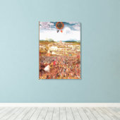 Toile Alesia assiégée par Julius César (Insitu (Plancher de Bois))