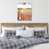 Toile Alesia assiégée par Julius César (Insitu(Chambre))