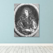 Toile Alexander Browne, gravé par Pieter de Jode (Insitu (Plancher de Bois))