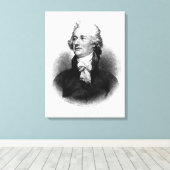 Toile Alexander Hamilton (Insitu (Plancher de Bois))