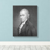 Toile Alexander Hamilton (1757-1804) - gravé par John Fr (Insitu (Plancher de Bois))