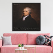 Toile Alexander Hamilton "Real Liberty" Canvas Imprimer (Insitu(Salon))
