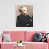 Toile Alexandre Dumas Fils 1886 (Insitu(Salon))