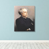 Toile Alexandre Dumas Fils 1886 (Insitu (Plancher de Bois))