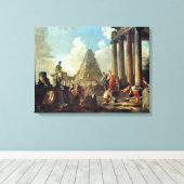 Toile Alexandre III le Grand avant la Tombe (Insitu (Plancher de Bois))