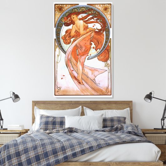 Toile Alfons Mucha : Danse (Insitu(Chambre))