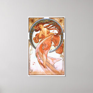 Toile Alfons Mucha : Danse