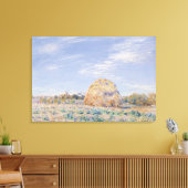 Toile Alfred Sisley | Haystack sur les rives du Loing (Insitu(Salon))