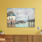 Toile Alfred Sisley - Inondation à Port-Marly 1876 (Insitu(Salon))