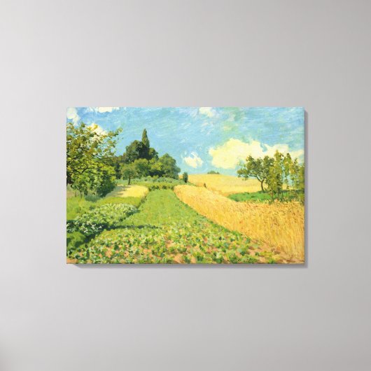 Toile Alfred Sisley | Le Cornfield (Recto)