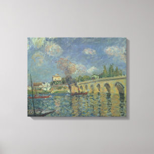 Toile Alfred Sisley   Le Pont