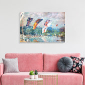 Toile Alfred Sisley - Régate à Molesey (Insitu(Salon))