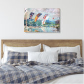 Toile Alfred Sisley - Régate à Molesey (Insitu(Chambre))