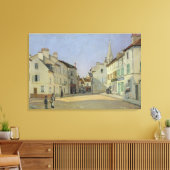 Toile Alfred Sisley | Rue de la Chaussee à Argenteuil (Insitu(Salon))