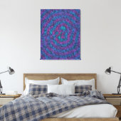 Toile Algorithmic Mathematical Art Pattern  (Insitu(Chambre))