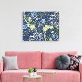 Toile Algues (modèle floral) (par William Morris) (Insitu(Salon))