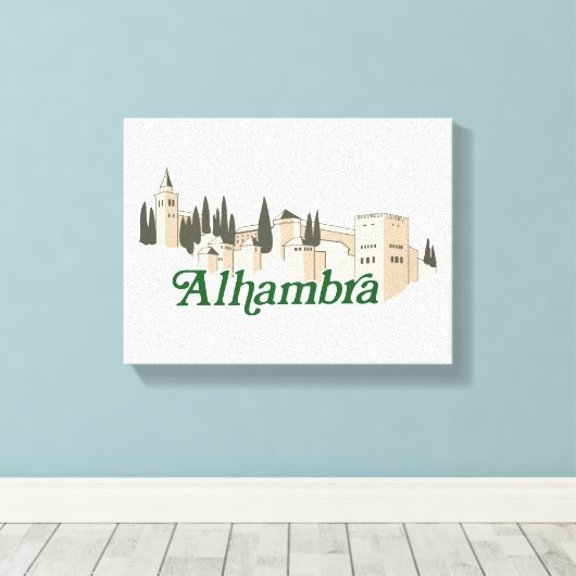 Toile Alhambra (Insitu (Plancher de Bois))