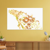 Toile Alhambra Grenade Espagne. Château et palais (Insitu(Salon))