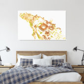 Toile Alhambra Grenade Espagne. Château et palais (Insitu(Chambre))