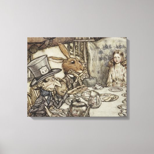 Toile Alice Anniversaire Anniversaire Fête de la haine d (Recto)