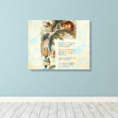 Toile Alice au pays des merveilles Cheshire Cat Mad (Insitu (Plancher de Bois))