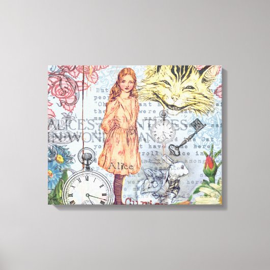 Toile Alice au pays des merveilles Classique Cheshire Ra (Recto)