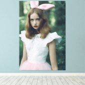 Toile Alice dans la mode de la forêt Expiré film photo (Insitu (Plancher de Bois))