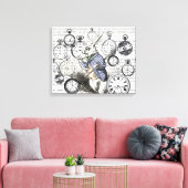 Toile Alice de lapin blanc au pays des merveilles (Insitu(Salon))