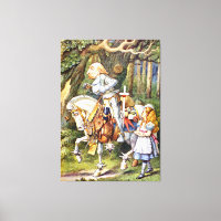 Alice et le chevalier blanc au pays des merveilles