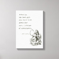 Alice In Wonderland - Devis Aventure Flamant rose