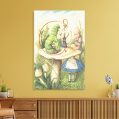 Toile Alice rencontre la Caterpillar (Insitu(Salon))