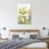 Toile Alice rencontre la Caterpillar (Insitu(Chambre))