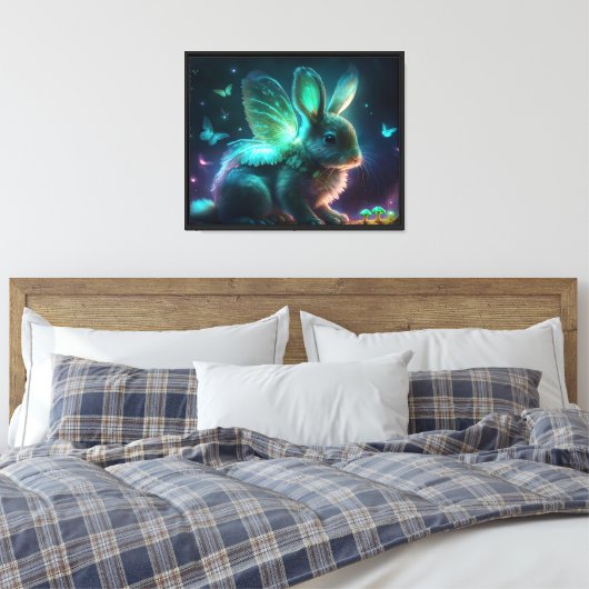 Toile Alien Bunny (Insitu(Chambre))