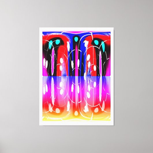 Toile Alien dimensions art (Recto)