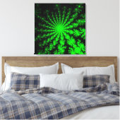 Toile Alien Fractal Burst (Insitu(Chambre))