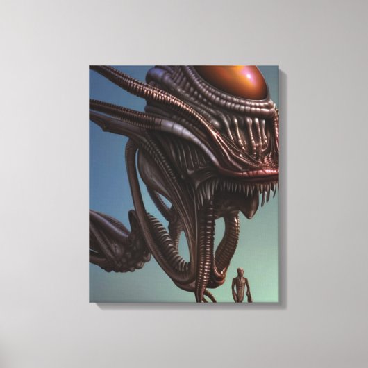 Toile Alien Galactique Monster Canvas Imprimer (Recto)